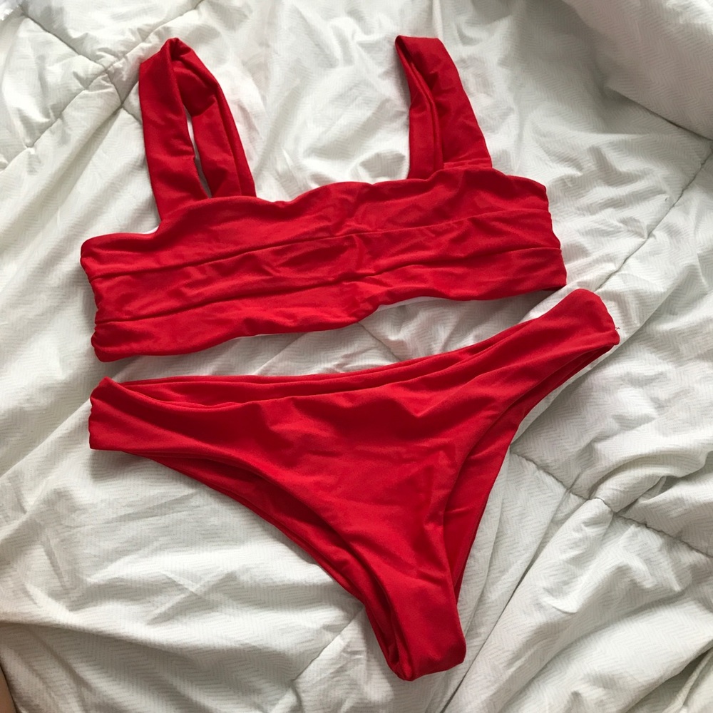 Red bikini